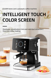 Nueva Máquina de Espresso Semiautomática con Pantalla Táctil, Inicio con un Toque, Uso Doméstico y Hotelero, 20 Bares de Presión, Espumador de Leche Automático - Product Image 2