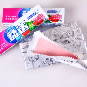 wholesale candy Refreshing watermelon flavor 13.5g per stick fruity flavor 5 stick chewing gum
