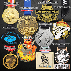 Medallas de Gimnasia con Logotipo Grabado, Medallas Personalizadas con Letras, Medallas de Premio para Clubes en Oro, Plata, Cobre y <span class=keywords><strong>Latón</strong></span> - Product Image 5