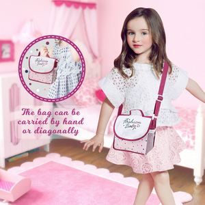 Baby <strong>Doll</strong> Changing Travel Diaper Storage Bag with Baby <strong>Doll</strong> Accessories Gift Set for Girls - Product Image 5