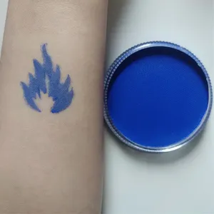 Kit de <span class=keywords><strong>palette</strong></span> de <span class=keywords><strong>peinture</strong></span> pour le visage à base d'eau pour Halloween pour enfants multicolore arc-en-ciel Split Cake <span class=keywords><strong>Peinture</strong></span> corporelle non toxique - Product Image 3