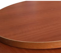 Table de banquet pliante moderne pour l'extérieur, tables rectangulaires et rondes en bois pour les mariages, les hôtels, les événements, vente en gros