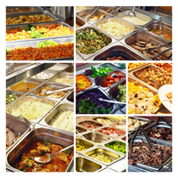 Réchauffeur d'aliments électrique, Table chauffante, avec armoire, pour Buffet, serveur Commercial, 15 pouces