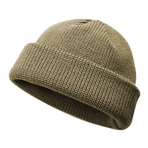 Phong Cách Rắn Đan Mùa Đông Beanie Hat Cho Nam Giới Và Phụ Nữ Ấm <span class=keywords><strong>Skull</strong></span> <span class=keywords><strong>Cap</strong></span> Với Dot Mô Hình Tùy Chỉnh - Product Image 4