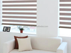 Hiện đại thoải mái không dây điện <span class=keywords><strong>Zebra</strong></span> Rèm ngày và đêm sử dụng với tuya ứng dụng cho phòng khách - Product Image 6