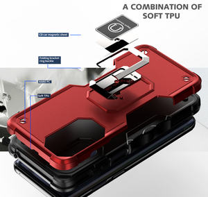 Omeve-funda a prueba de golpes para Motorola <span class=keywords><strong>Moto</strong></span> G52 Edge Plus, 2023G, 5G, 2023, soporte de anillo, funda de agarre para <span class=keywords><strong>Moto</strong></span> G32, G42, G71, G51, G22, <span class=keywords><strong>G31</strong></span> - Product Image 2