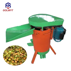 Máquina peladora de nueces de Macadamia de alta capacidad, peladora verde