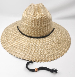 Hawaii Honolulu tự nhiên <span class=keywords><strong>langya</strong></span> bulrush rơm cỏ tự nhiên rơm nhân viên cứu hộ mũ - Product Image 1