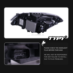 Conjuntos de faros delanteros TYPY para BMW Serie 2 2014-2019 F22 - Lente LED con luces diurnas de doble color y luces direccionales - Product Image 5