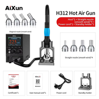 Station de soudage numérique Aixun H312 Internet BGA intelligente à air chaud 1400W, haute puissance, avec buse de soudage F274, certifiée CE