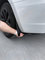 Guardabarros Tesla Model 3 Fender con material PP + TPV Actualización de guardabarros Instalación sin Taladro