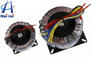 Transformador Toroidal Trifásico de Alta Eficiência Hairui 2025 1000W Entradas 110V/220V/380V Saída 110V 95%-97% Cobre e Alumínio - Product Image 6