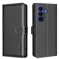 Étui portefeuille RFID en cuir pour Samsung Galaxy S26 Pro Edge S26 Ultra Plus A27 A37 A57 A17 A07 avec emplacements pour cartes et fonction support rabattable