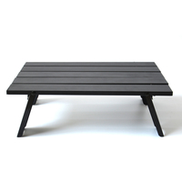 Table de camping pliable en alliage d'aluminium, moderne, durable, imperméable et portable pour la randonnée et l'utilisation en parc