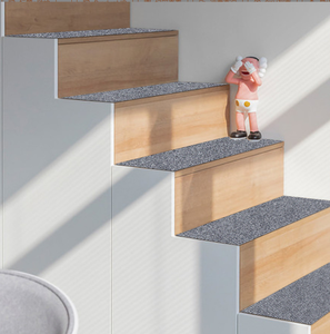 Tapis d'escalier lavable, adhésif, antidérapant, découpable, sans lavage, auto-adhésif, revêtement de sol pour escalier - Product Image 3
