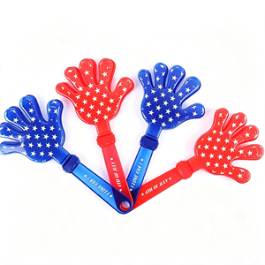 Aplaudidores Luminosos Ecológicos de 28 cm, Aplaudidores de Mano de Plástico Brillante, Generadores de Ruido para Conciertos y Fiestas, Tamaño Grande, Venta al por Mayor - Product Image 3
