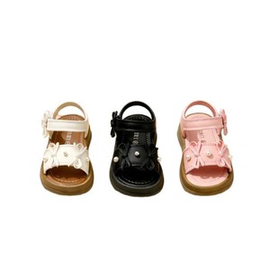 Sandalias <span class=keywords><strong>de</strong></span> Princesa con Perlas para Niñas Pequeñas, Estilo Coreano, Zapatos <span class=keywords><strong>de</strong></span> Playa <span class=keywords><strong>de</strong></span> Suela Suave para Niñas Medianas y Grandes, Novedad <span class=keywords><strong>de</strong></span> Verano, Combinan con Todo - Product Image 5