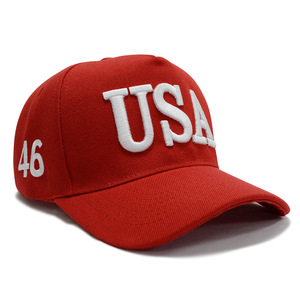 Adult Tropic Hats Adjustable Embroidered 45 American Flag Baseball Cap