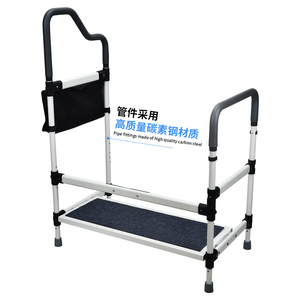 Home Anti Fall <b>Step</b> Bed Guardrail Elderly Handrail Standing Foot Stool Indoor Climbing Aid Ladder 135cm Height - Product Image 1