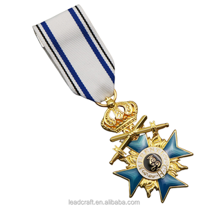 Médaille en métal personnalisée OEM en alliage de zinc émaillé de première <span class=keywords><strong>classe</strong></span> Médailles de la victoire moulées avec ruban - Product Image 2