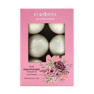 ชุดของขวัญตามแบบแบบตัดได้สำหรับผู้หญิงใช้อาบน้ำทำฟองผ่อนคลายสไตล์100% ธรรมชาติ - Product Image 1