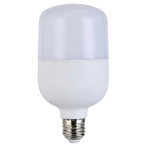 หลอดไฟ LED ขั้ว E27 ตัวเรือนพลาสติก AC 165-265V แสงสีขาวกลางวัน 6000K CRI90 อายุการใช้งานยาวนาน 50000 ชั่วโมง - Product Image 1