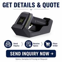 Lecteur de codes-barres sans fil portable MC-1303, scanner de codes 1D 2D QR, compatible USB Plug and Play multi-OS, lecteur de codes-barres Bluetooth