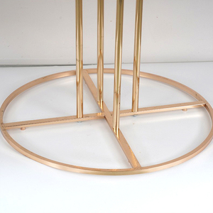 Promise Soporte de flores de metal para bodas Fiesta Centro de mesa Soporte de flores de boda súper alto redondo de cinco capas - Product Image 3