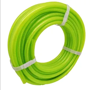 PVC Garden Water Hose Pipe With Connector Reel Plastic Discharge Hose Flexible Conduit Tube Customized Color Size