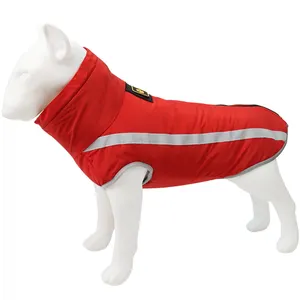 Individuell auf Lager Haustierjacke Hund Winterjacke Mantel Licht reflektierende Hundebedeckung wasserdicht
