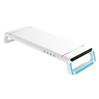 Nouveau Moniteur D'ordinateur Pc Pliable Support de Moniteur Support De Moniteur Avec Lumière RVB