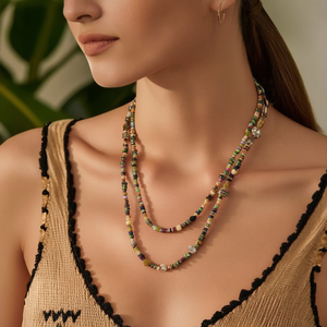 Collar de Moda con Cuentas Chic -CBBA-1642 - Product Image 3