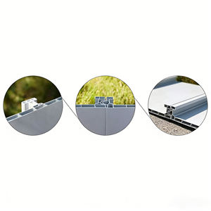 Clôture de jardin en PVC plastique d'extérieur à prix bas et de haute qualité, écran d'intimité, clôture en vinyle - Product Image 6