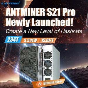 Lợi nhuận cao antminer S21 Pro 245t 3678W SHA-256 BTC Bitcoin minings21 Pro 234t bitmain aisc thợ mỏ - Product Image 6