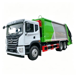 Camión Compactador de <span class=keywords><strong>Basura</strong></span> de Servicio Pesado Dongfeng Huashen de 26 Metros Cúbicos, 6x4, Yuchai 300HP, Cargador Trasero, Venta Directa de Fábrica - Product Image 1