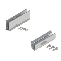 UISOLAR Rail Mini en Aluminium pour Structure Solaire, Installation Facile, Rail Structurel en Aluminium