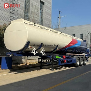 Camión Cisterna de Combustible de Aluminio de 3 Ejes y 50000 Litros, Semirremolque de Gran Capacidad Personalizable en Venta - Product Image 2