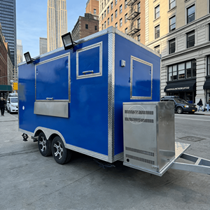 Camion de nourriture mobile de rue, remorque de camping, chariot à café et à glaces avec certification CE ISO - Product Image 6