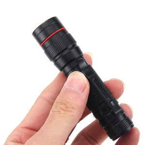 Qxmoving nhỏ Zoom Torch ánh sáng mini mạnh mẽ EDC Xách Tay USB có thể sạc lại biểu tượng tùy chỉnh không thấm nước Led đèn pin với clip - Product Image 6