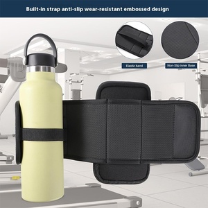 Housse de bouteille isotherme magnétique pour salle de sport, en néoprène, pour gourde de sport, <span class=keywords><strong>sac</strong></span> universel pour téléphone portable et cartes, pour gobelet isotherme 40OZ, en matériau de plongée, avec motif lettre - Product Image 2