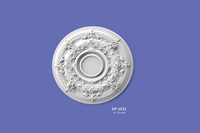 Médaillon plafond plafond médaillon décoration moulage haute dureté pour décorer le plafond d'une maison faible entretien
