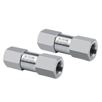 Clapet anti-retour hydraulique en ligne SS304 NPT femelle, haute pression 6000 PSI, pour station hydraulique 1/3 PSI