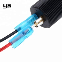 Kabel VGA Berinsulasi Karet Tahan Lama Male Male 3 Plus 6 Pin SVGA untuk Koneksi Monitor PC Proyektor TV Layar Motor
