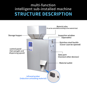 Sistema Inteligente Automático Cuantitativo de Alta Precisión <span class=keywords><strong>Babao</strong></span> Gachas de Cebada Frijoles Rojos Máquina de Llenado para Bebidas Químicas - Product Image 4