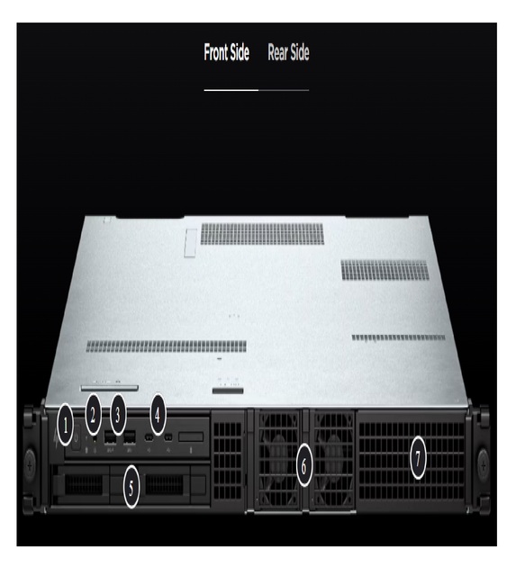 For HP Z4 Rack G5 Workstation Desktop PC Intel Xeon W7-2495X/W5-2465X/ W3-2435, NV,DIA RTX A6000/AMD Radeon Pro W6800,1 TB SSD