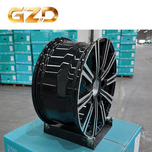 Rines Negros Brillantes Integrales para Autos de Pasajeros de 16 17 18 19 20 21 22 23 24 Pulgadas, Venta al por Mayor, Rines Forjados Cromados Personalizados - Product Image 3