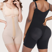 Faja Moldeadora Postoperatoria S-SHAPER, Levanta Glúteos, Body Reductor para Mujer, Fajas Colombianas