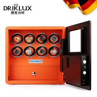 Enrollador de reloj de lujo giratorio automático, caja de seguridad, bóveda de joyería con huellas dactilares, Digital Premium, 8 ranuras, armarios, casillero, cajón de almacenamiento