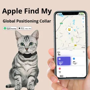 Thông minh Silicone Pet GPS Tracker cổ áo cho Kitten & Puppy với 4 gam mạng thời gian thực theo dõi 1 năm tuổi thọ pin - Product Image 4