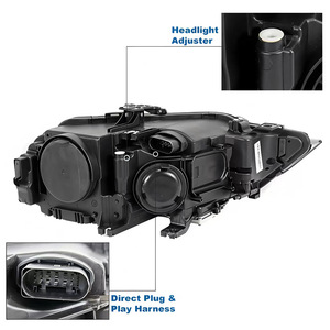Audi A4 B8PA Xenon Headlight Assembly D1S <b>12V</b> Left 8K0941043E Right 8K0941044E Direct <b>Plug</b> Play Harness - Product Image 1
